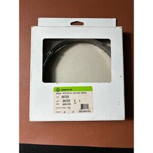 Greenlee 35722 6-5/8" Steel Replacement Blade For Recessed Lighting Holesaw